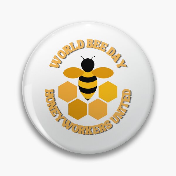 Item preview, World Bee Day - Honeyworkers United designed and sold by LuveraxArt.
