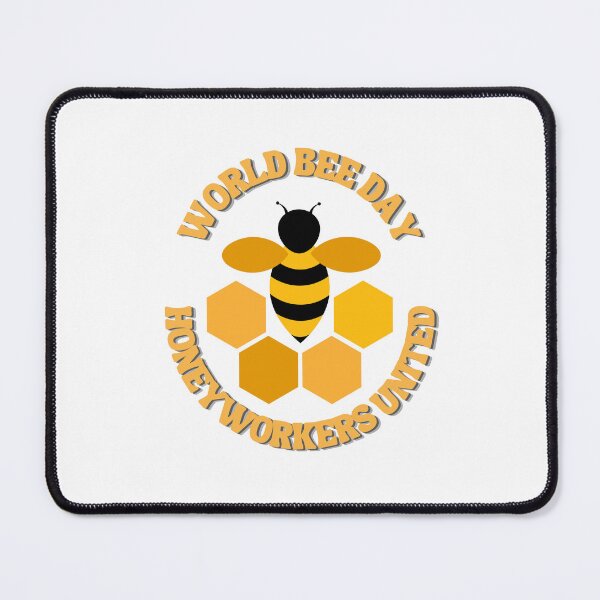 Item preview, World Bee Day - Honeyworkers United designed and sold by LuveraxArt.