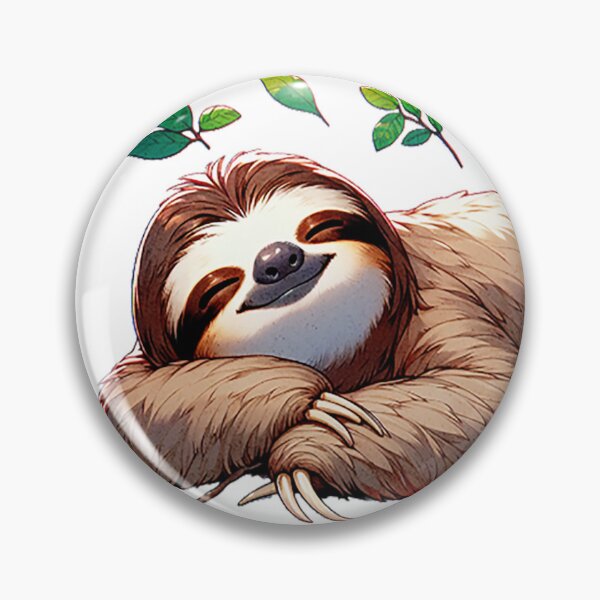 Item preview, Chill and Cheer Happy Sloth vibes designed and sold by Ranasko.
