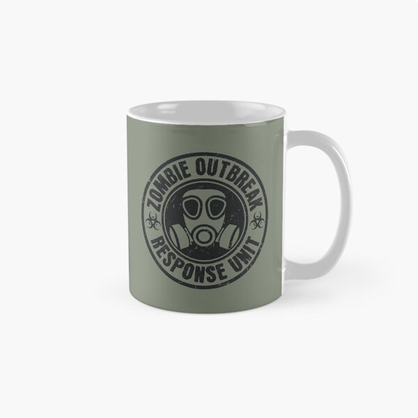Item preview, Zombie Outbreak Response Unit Distressed Gas Mask Seal designed and sold by AnAzArt.