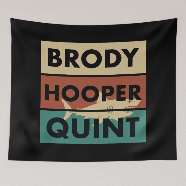 Item preview, Jaws Brody Hooper Quint designed and sold by ChunkByChunk.