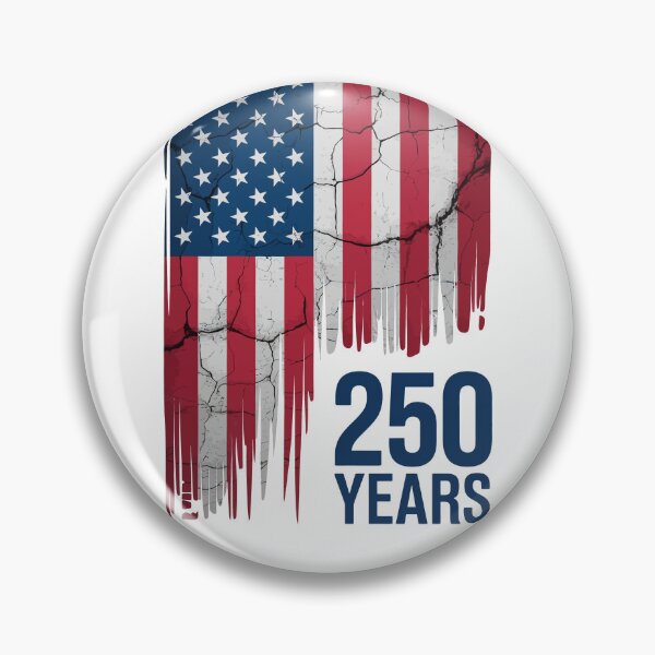 Item preview, Cracked American Flag With 250 Years designed and sold by jkrphoto.