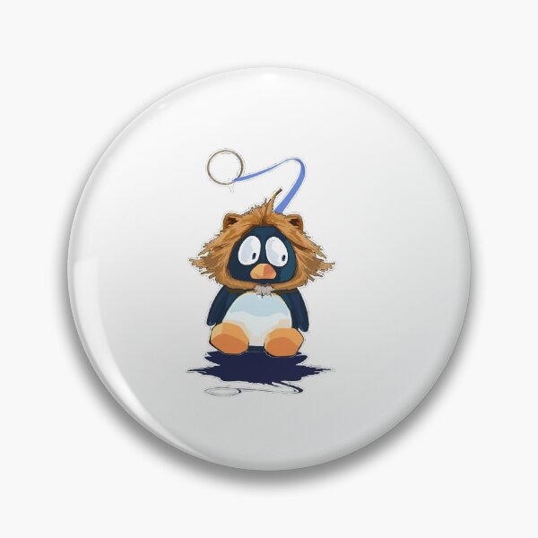 Item preview, A lion penguin designed and sold by mystycalcat.