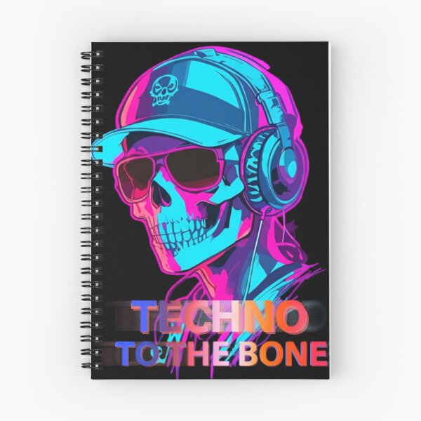 Item preview, Gabber Hardcore To The Bone - Ropa Hardcore para Fans del Techno designed and sold by PosiPrints.