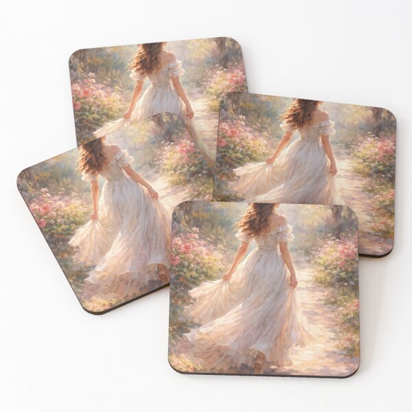 Item preview, Summer Garden Stroll designed and sold by JcAbstractArt.