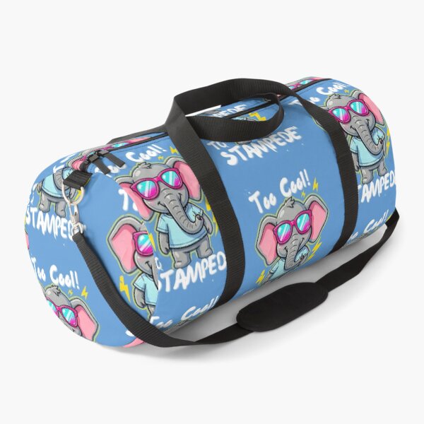 Item preview, Too Cool to Stampede – Neon Elephant Streetwear Design designed and sold by CallisC-Arts.