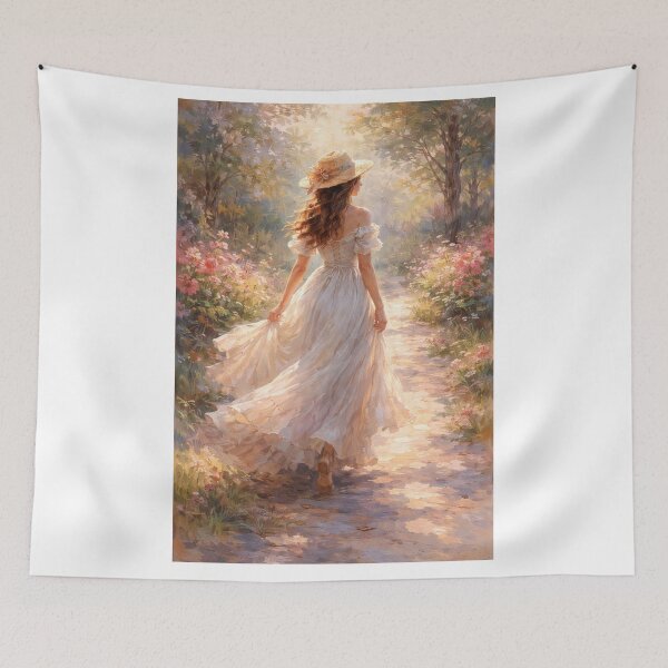Item preview, Summer Garden Stroll designed and sold by JcAbstractArt.