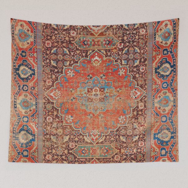 Item preview, 17th Century Persian Rug Print designed and sold by Vicky Brago-Mitchell®.