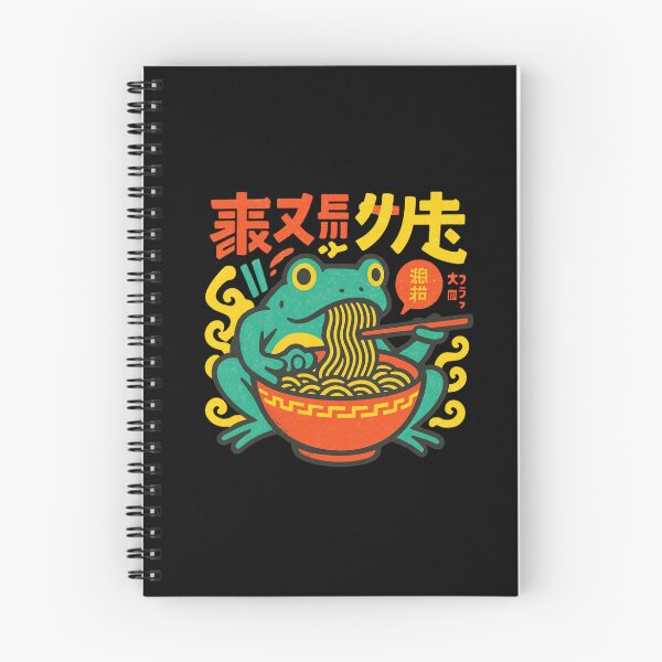 Item preview, Toad Eating Noodles Illustration designed and sold by Colorful-Garden.