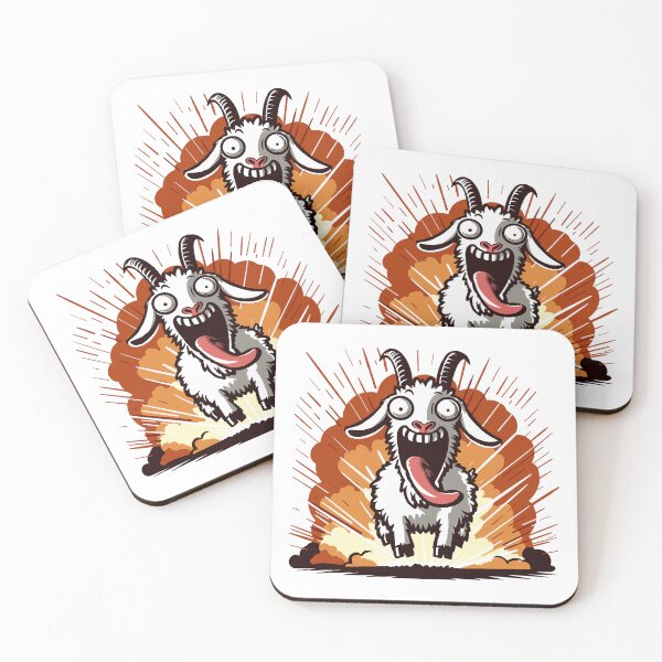 Item preview, Goat Simulator Explosion designed and sold by ChunkByChunk.