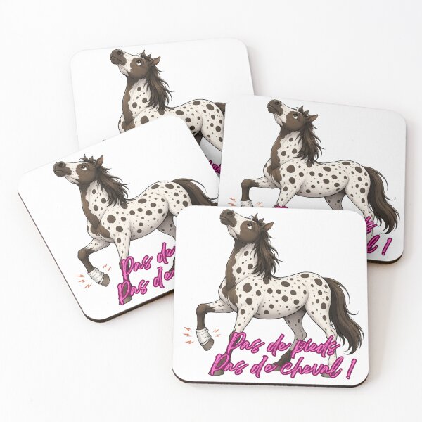 Item preview, Diseño "¡sin pie, sin caballo!" designed and sold by petsfamilyart.