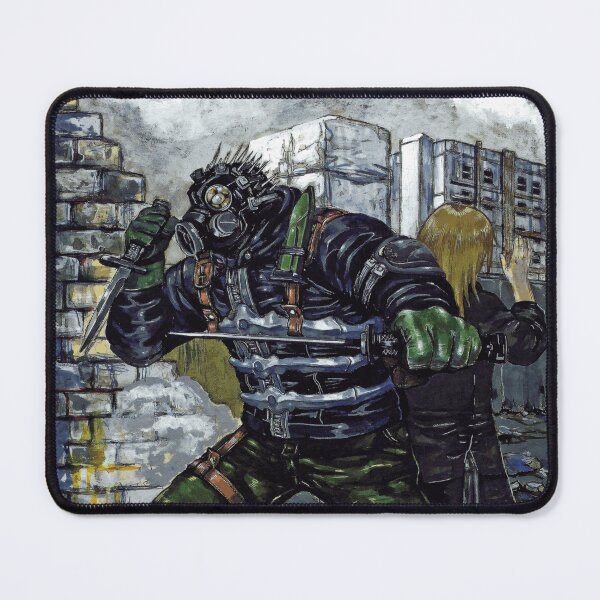 Item preview, Caiman, Nikaido and Gyoza Fairy Ready to Fight Dorohedoro designed and sold by Fire TheMann.