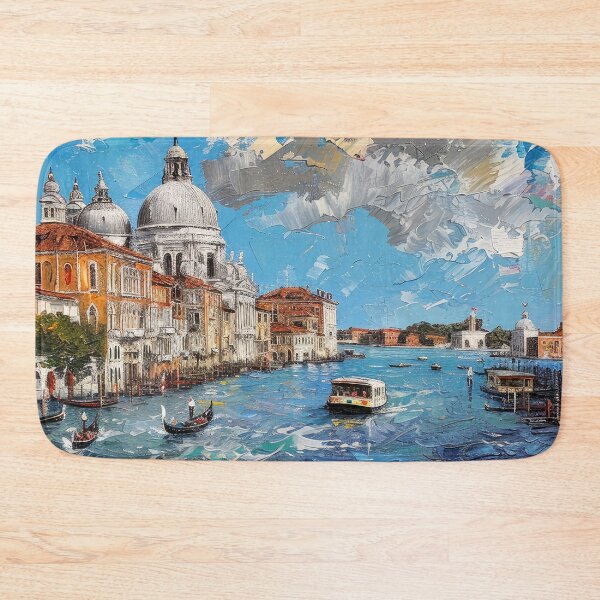 Item preview, Venice, Italy Grand Canal Impressionist-Style Digital Art designed and sold by DEC02.