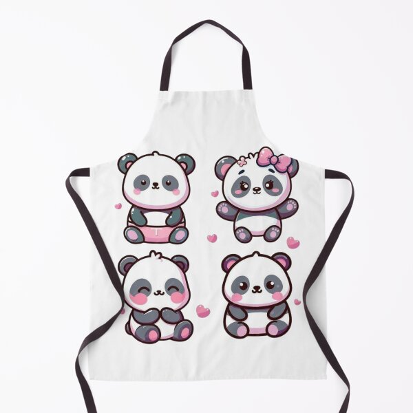 Item preview, Cute Panda Sticker Pack | Kawaii Panda Bears | Pastel Cute Animal Stickers designed and sold by ZYNORAworld.