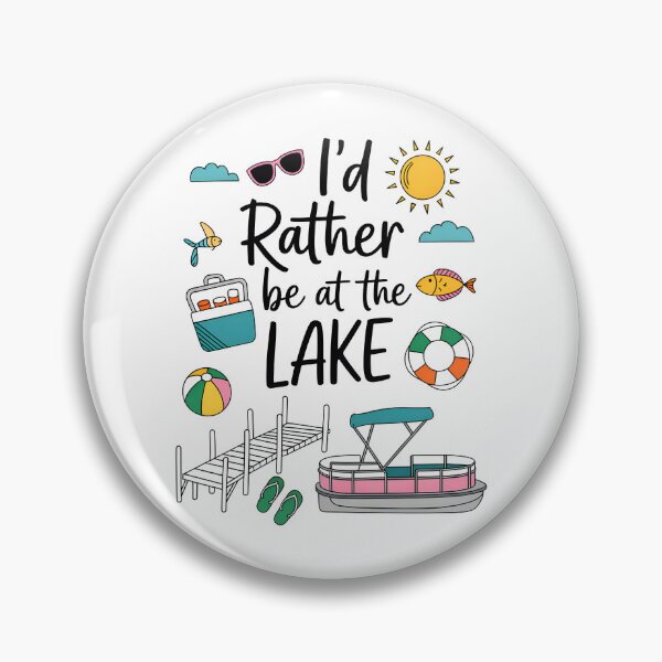 Item preview, Rather Be at the Lake designed and sold by ArtHavenDesign.