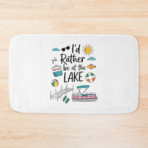 Item preview, Rather Be at the Lake designed and sold by ArtHavenDesign.