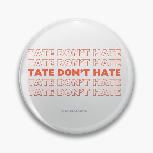 Item preview, Football Fans "Tate Don't Hate" Sticker designed and sold by theglpnp.