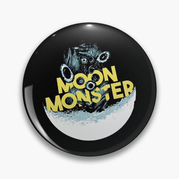 Item preview, Moon Monster - Many Eyed Lunar Creature designed and sold by AnAzArt.