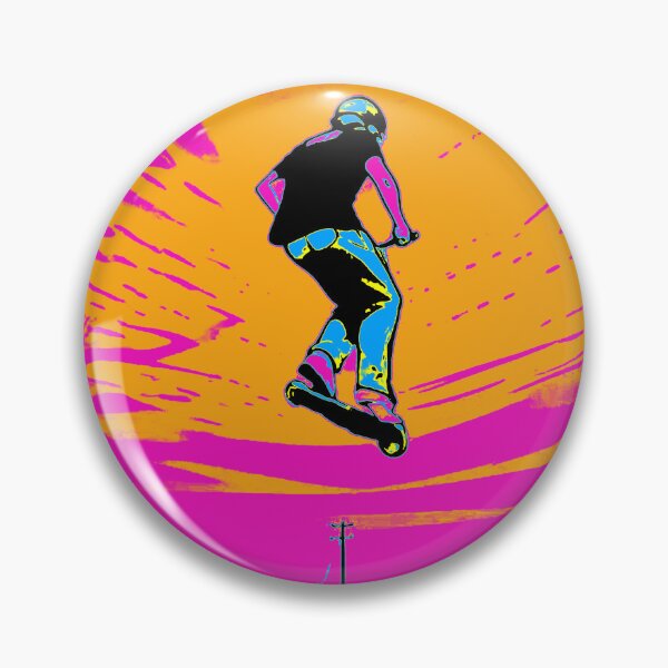 Item preview, High Flier Scooter Rider - Stunt Scooter designed and sold by NaturePrints.
