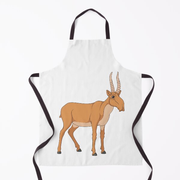 Item preview, Illustration with saiga antelope designed and sold by RizikCat.