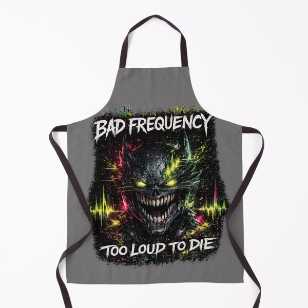 Item preview, Bad Frequency Shirt – Cyber Horror Glitch Streetwear Design designed and sold by NAJURE.