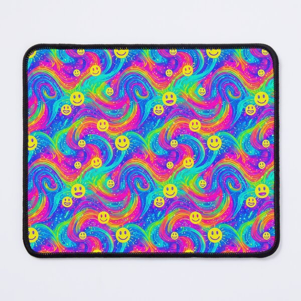 Item preview, Smile through Trippy Rainbow Waves designed and sold by MuseMavenDesign.