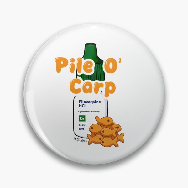 Item preview, Pile O Carp Pilocarpine Goldfish Bottle designed and sold by eyeballislife.