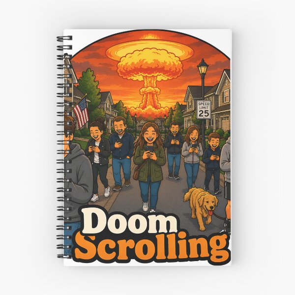 Item preview, Doom Scrolling designed and sold by JakeMauiDesign.