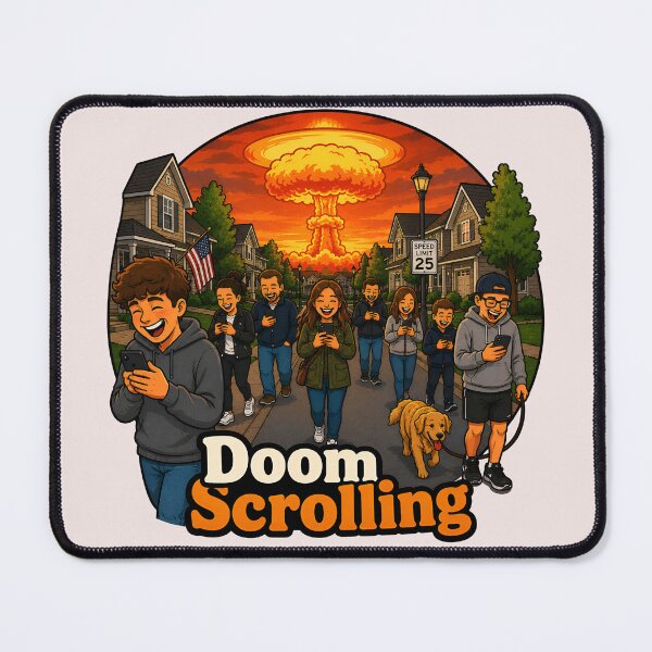 Item preview, Doom Scrolling designed and sold by JakeMauiDesign.