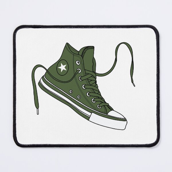 Item preview, Garden green high tops designed and sold by MickeyEdwards.