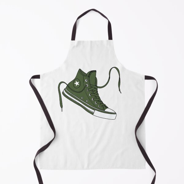Item preview, Garden green high tops designed and sold by MickeyEdwards.