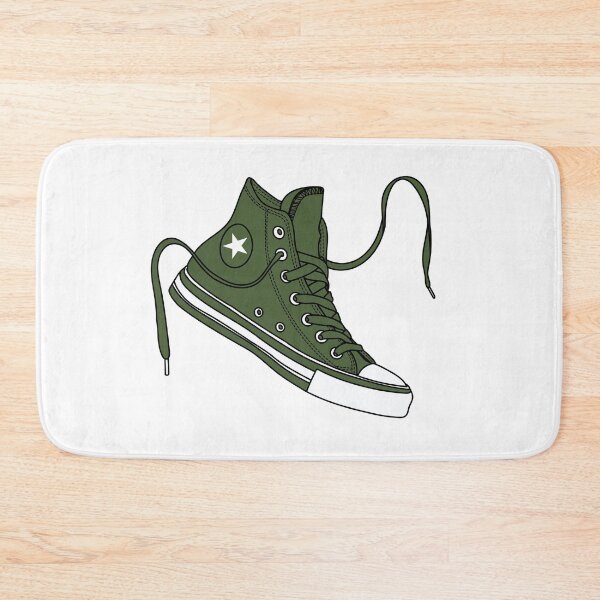 Item preview, Garden green high tops designed and sold by MickeyEdwards.