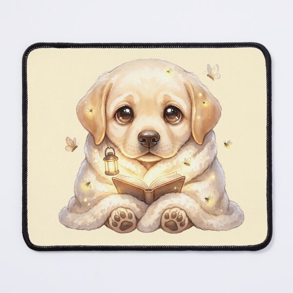 Item preview, Cozy Storytime Labrador Glow designed and sold by MythicCotton.