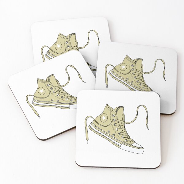 Item preview, Golden Mist green high tops designed and sold by MickeyEdwards.