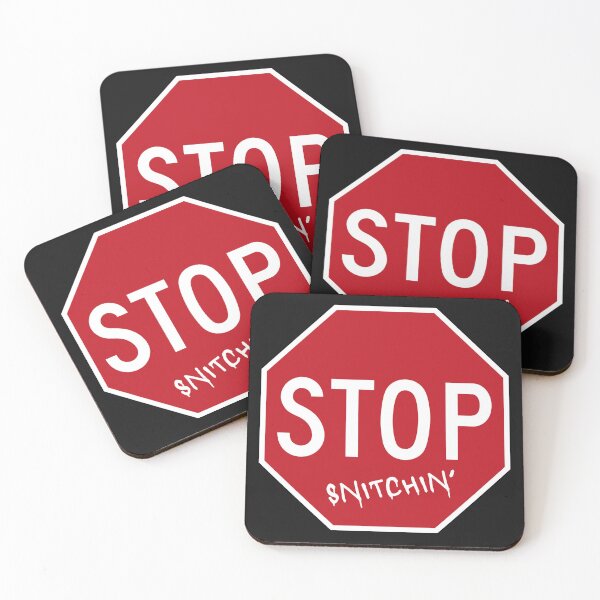 Item preview, Stop Snitchin Stop Sign designed and sold by ADFDesigns.