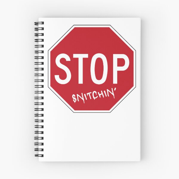 Item preview, Stop Snitchin Stop Sign designed and sold by ADFDesigns.