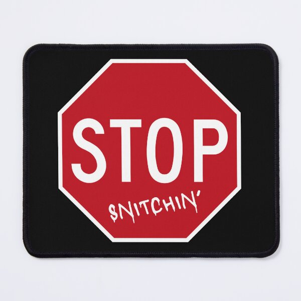 Item preview, Stop Snitchin Stop Sign designed and sold by ADFDesigns.