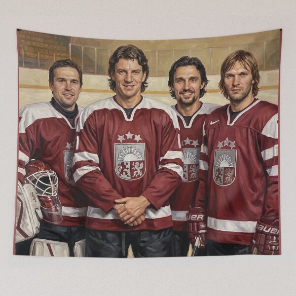 Item preview, Latvian Ice Hockey legends designed and sold by Jandedan.