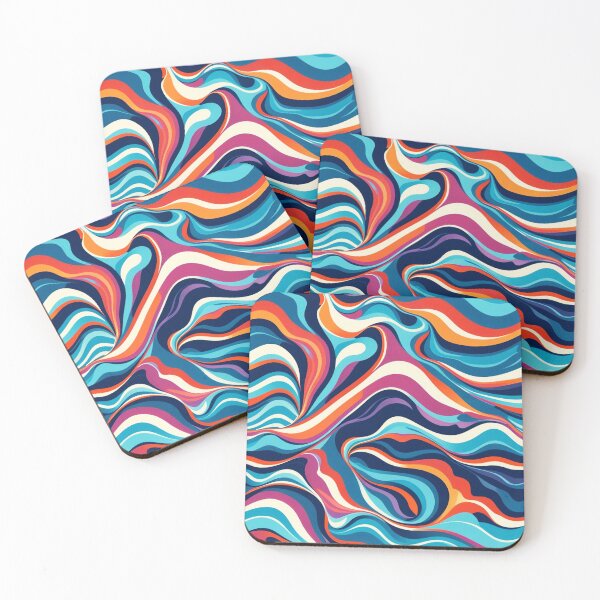 Item preview, Vibrant Abstract Gem Stone designed and sold by MuseMavenDesign.