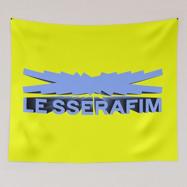 Item preview, Le Sserafim fanmade Logo 3D kpop fanmade designed and sold by ShiroHero.
