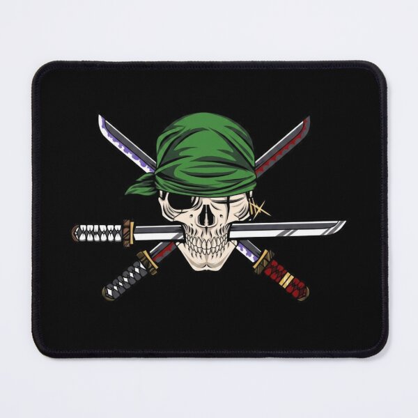 Item preview, Skull Samurai Pirate Anime Style Sword Warrior T-Shirt Design designed and sold by LegendsOfLife37.