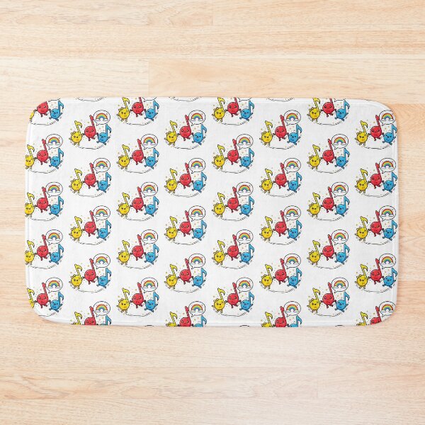 Item preview, Harmonious Triad Cute Dancing Notes Art designed and sold by DuckOddity.