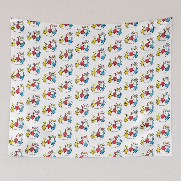 Item preview, Harmonious Triad Cute Dancing Notes Art designed and sold by DuckOddity.