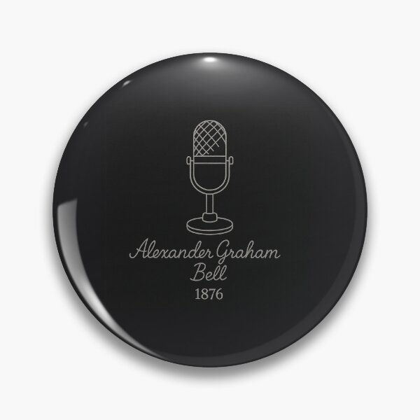 Item preview, Alexander Graham Bell – 1876 Vintage Mic Tribute designed and sold by InkNIron.