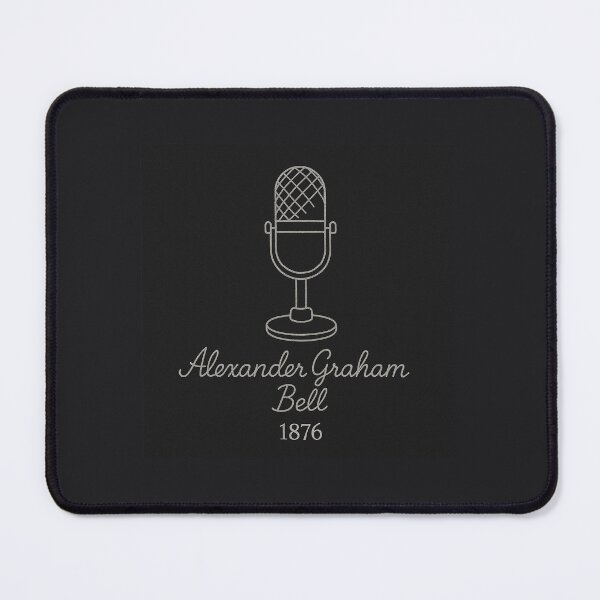 Item preview, Alexander Graham Bell – 1876 Vintage Mic Tribute designed and sold by InkNIron.