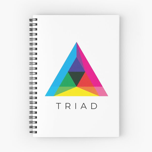 Item preview, Harmonious Triad Modern Minimalist Color Art designed and sold by DuckOddity.