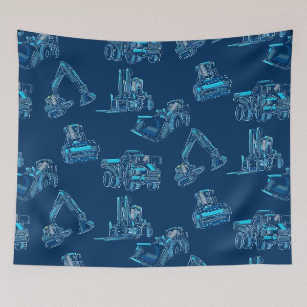 Item preview, Construction Vehicle Pattern for Builders and Kids designed and sold by TheTradesStore.