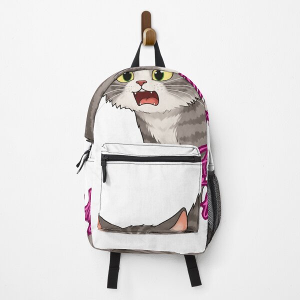 Item preview, "Fluffy not friendly" design designed and sold by petsfamilyart.