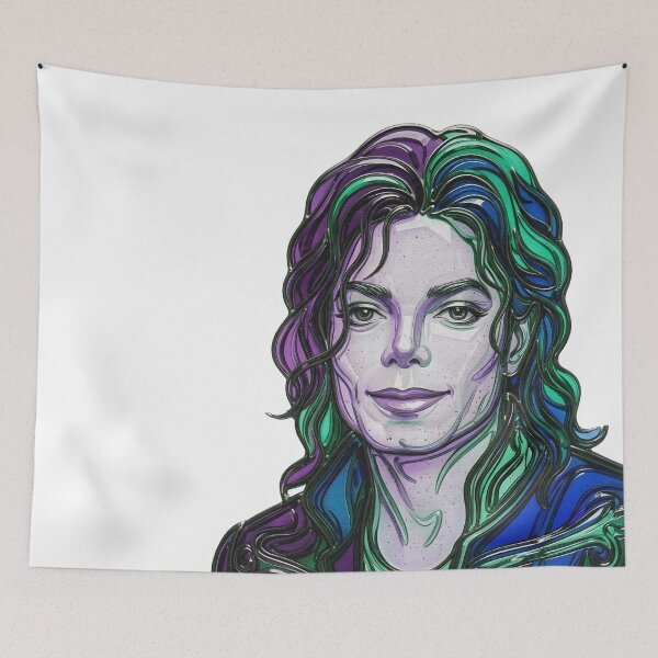 Item preview, MJ Heal The World Liquid Glass Flow - Fan Art designed and sold by Dhenin Studio.