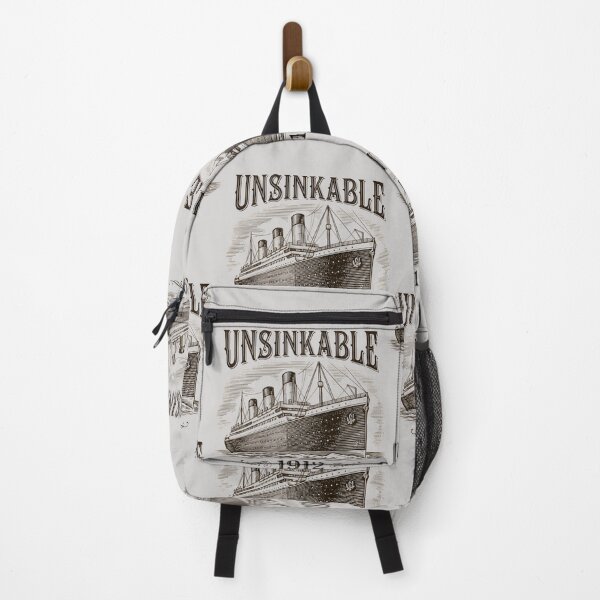 Item preview, Unsinkable Titanic – Retro Style designed and sold by PosiPrints.